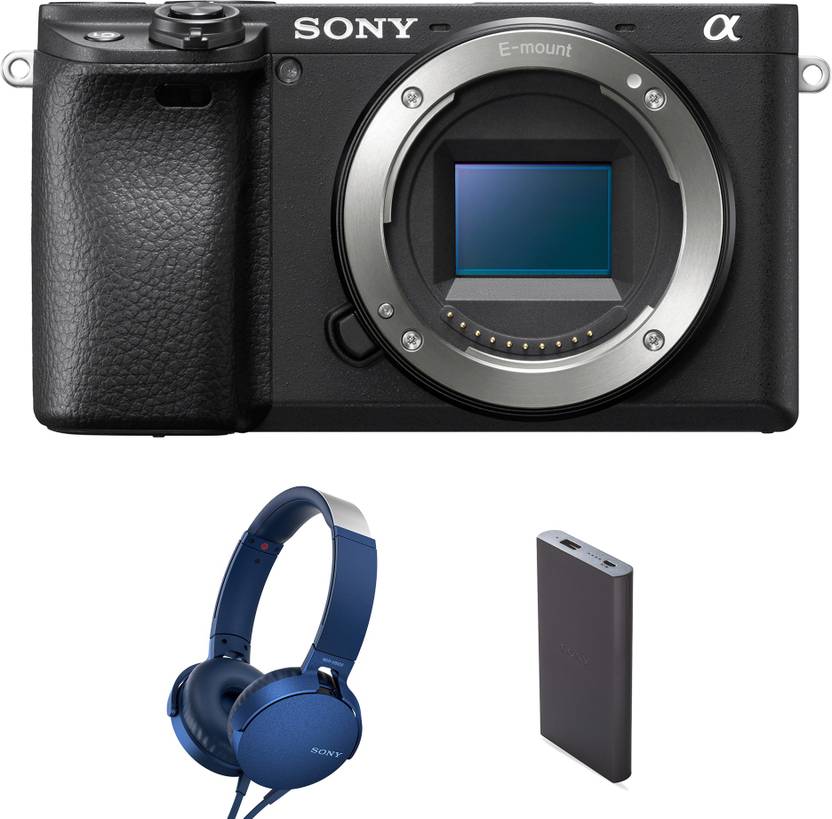 SONY Alpha ILCE6400 (With Headphone & Powerbank) Mirrorless Camera