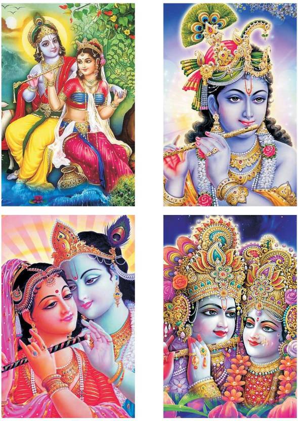 God_Poster_ 014 set of 4 poster God Paper Print Religious posters in