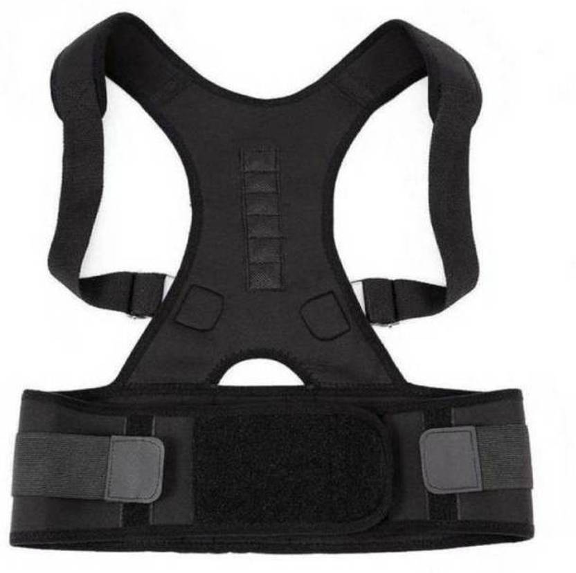 Aksharkunj 10 Magnets Lumbar Support Back EASY pain remove Back & Abdomen Abdominal Belt