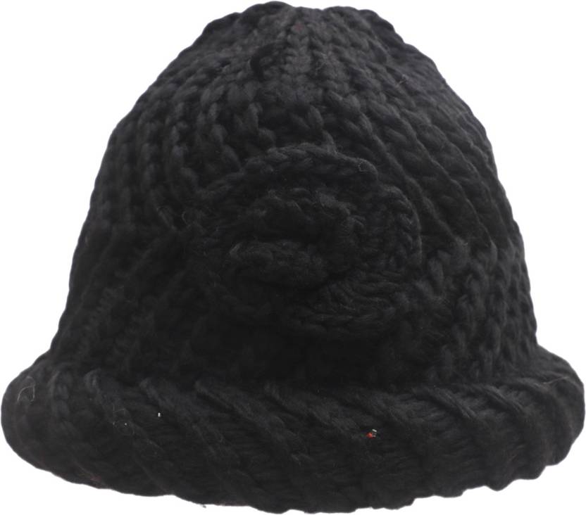 SSoShHub Self Design, Solid, Woven Beanie