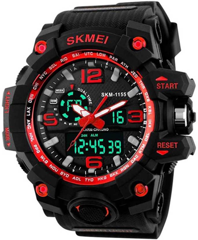Analog Watch  - For Men SKM1155-RED