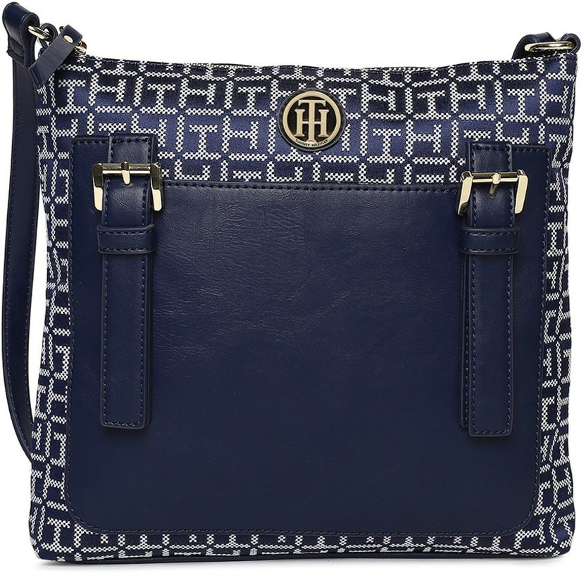 Tommy hilfiger blue sling bag Clearance