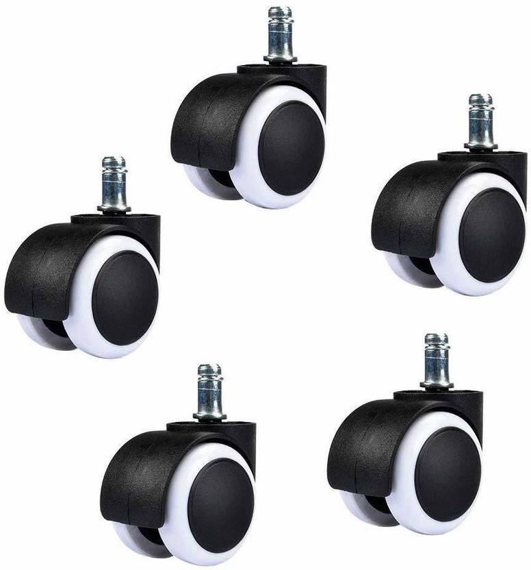Betlex Premium Office Chair Nylon Twin Wheel Castor Pin Type/Load capacity Appliance Furniture Caster