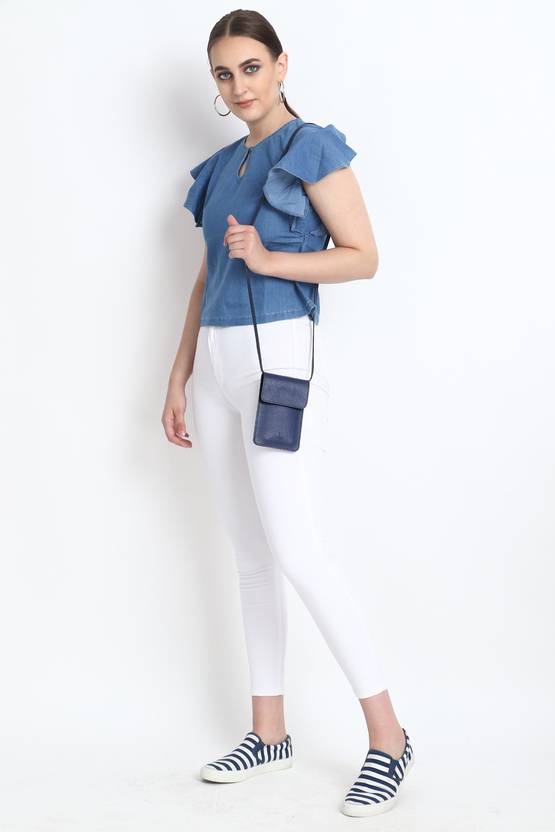 Blue Women Sling Bag - Medium