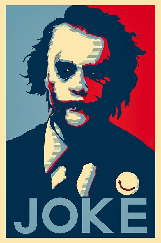 Joker Artwork Poster| For Joker Lovers | HD Poster for Wall decor Paper Print