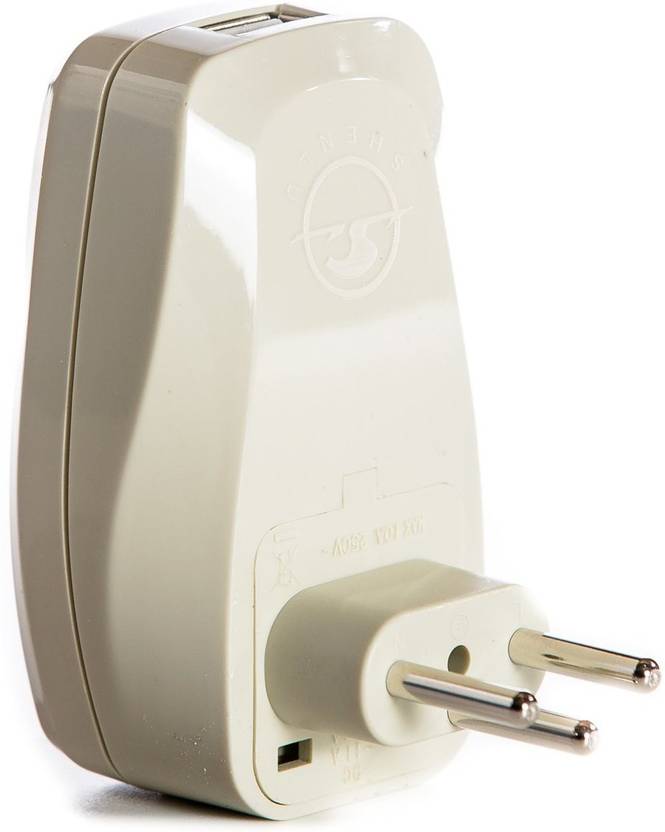 OREI India to Switzerland Type J Travel Adapter Plug 3 in 1 W/ USB