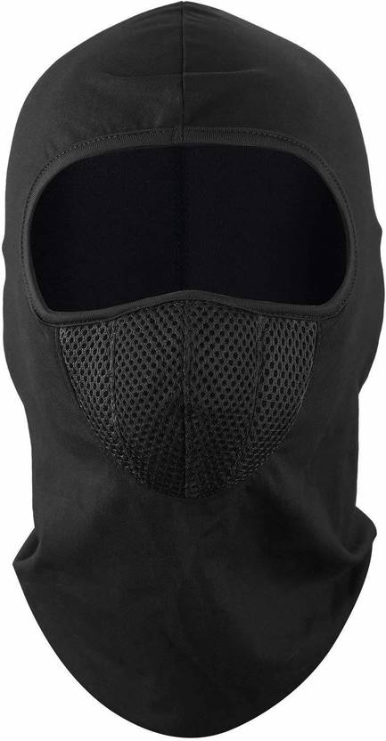 TANUSHKA ENTERPRISES Black Bike Face Mask for Men & Women