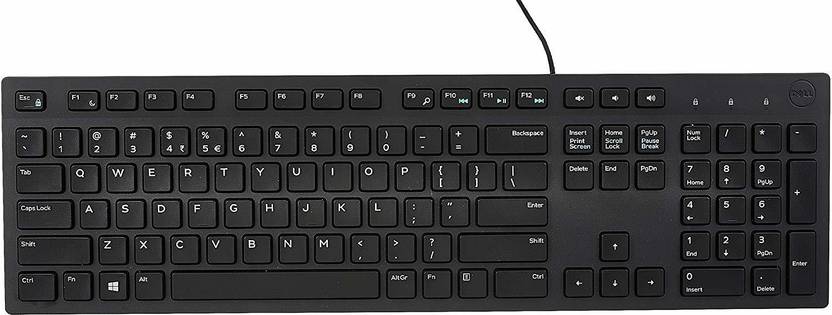 DELL KB216 Multimedia Keyboard with USB Interface, Plunger Keys ...