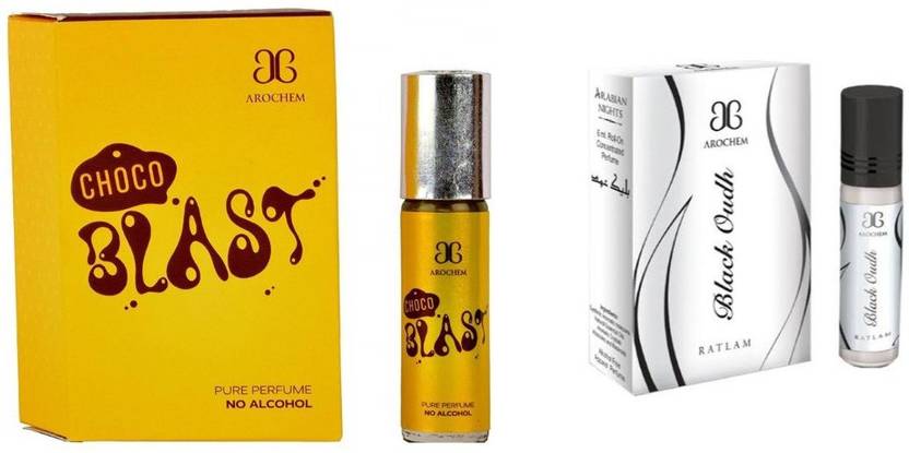 AROCHEM Choco Blast & Black Oudh Herbal Attar
