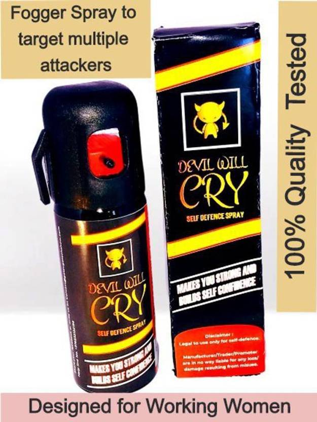 GETSUGA STRONGEST PEPPER SPRAY "DEVIL WILL CRY" for WORKING WOMEN Pepper Fogger Spray Price in