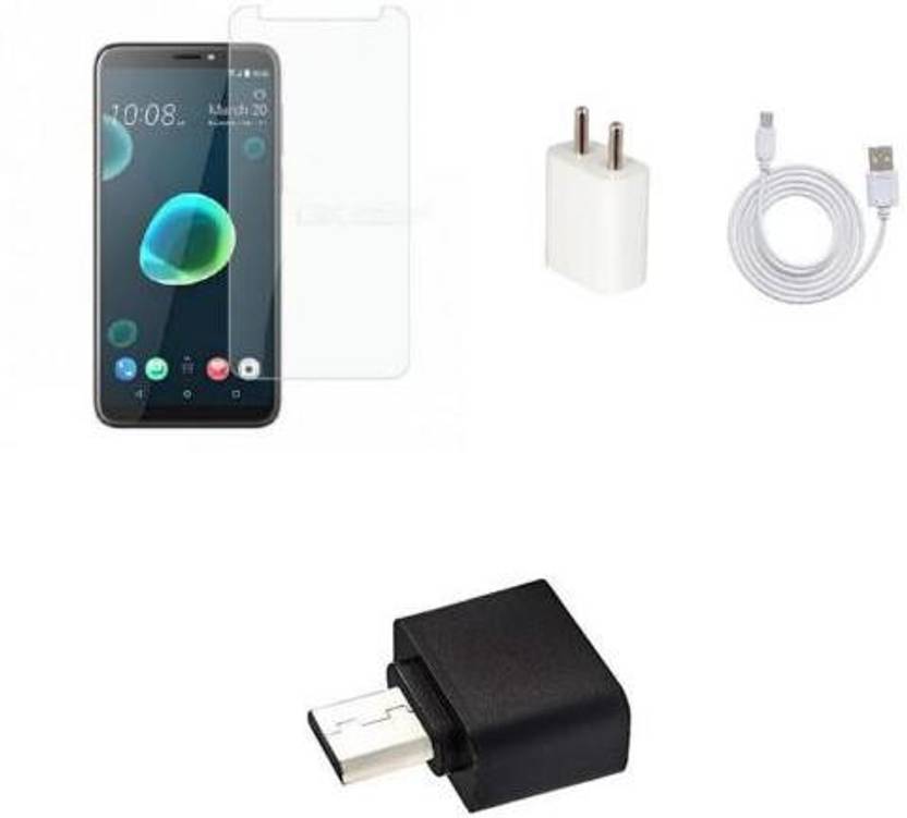 Mudshi Screen Protector Accessory Combo for HTC Desire 12 Plus Price in