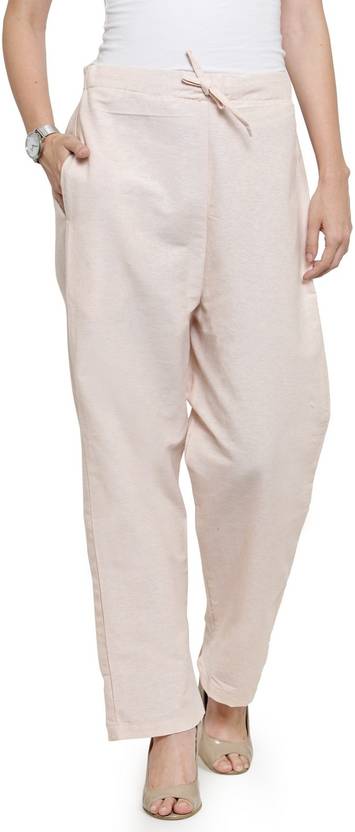 Aarsha Women Regular Fit Multicolor Cotton Blend Trousers