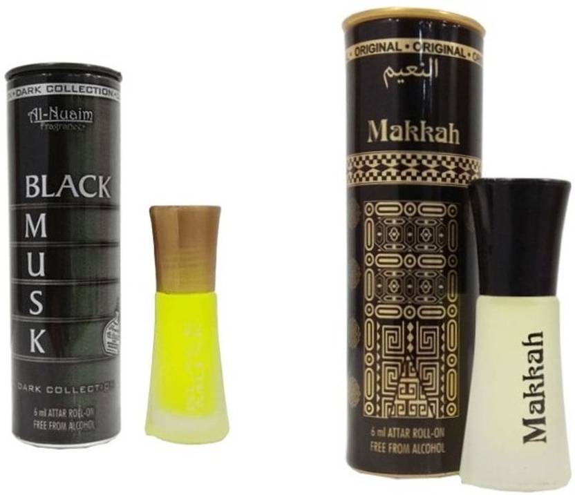 Al Nuaim BLACK MUSK & Makkah Herbal Attar