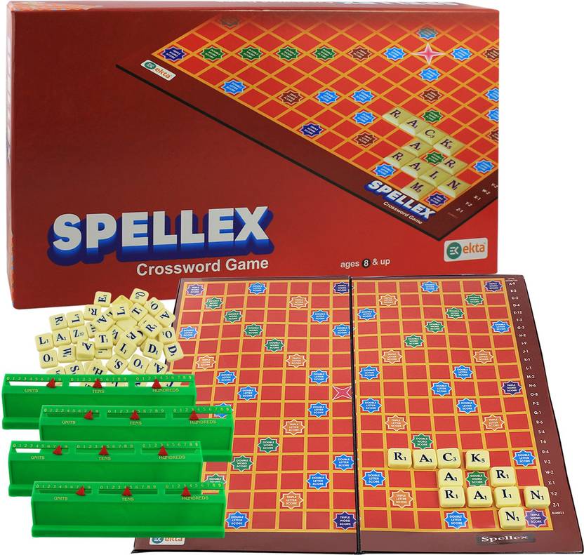 Ekta Spellex Crossword Game Word Games Spellex Crossword Game shop