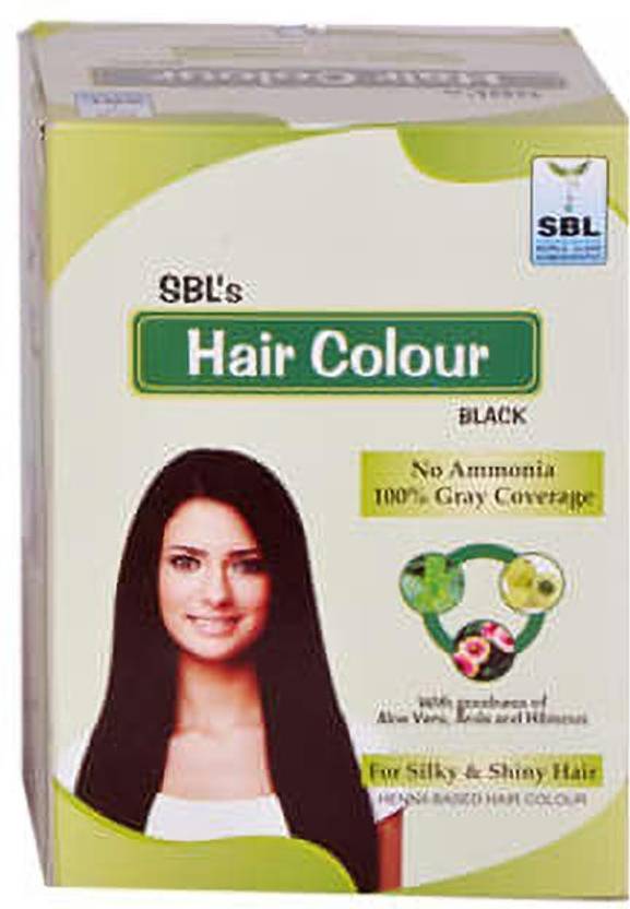 SBL Hair Colour Dark Brown Pack of 12 , Black Price in India, Buy SBL Hair Colour Dark Brown