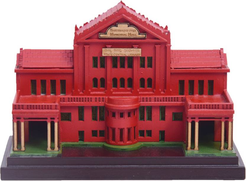 Arts Brands and Crafts Miniature Bangalore Library Decorative Showpiece 12.7 cm Price in India