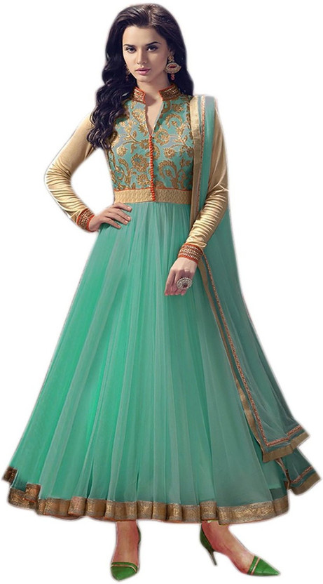 ADVOTIS Georgette Embroidered Salwar 