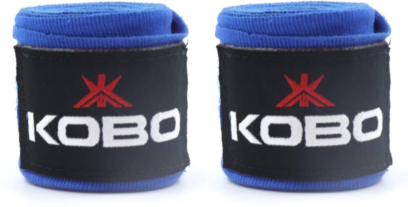 KOBO WTA-14-BLUE Blue Boxing Hand Wrap