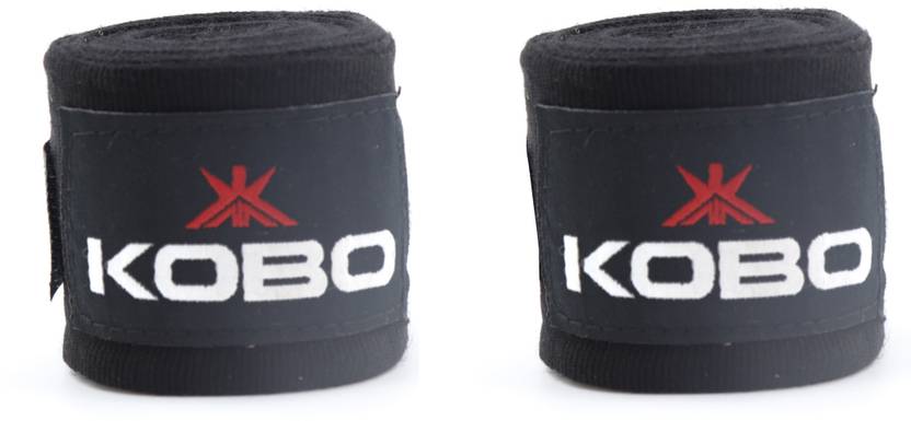 KOBO WTA-14-BLACK Black Boxing Hand Wrap