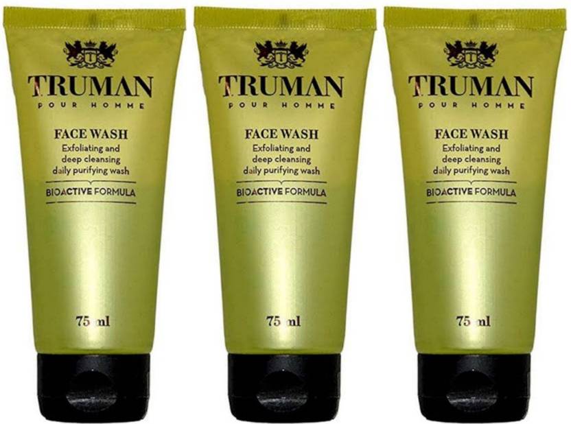 TRUMAN (Pack of 3) Face Wash Price in India, Buy TRUMAN (Pack of 3