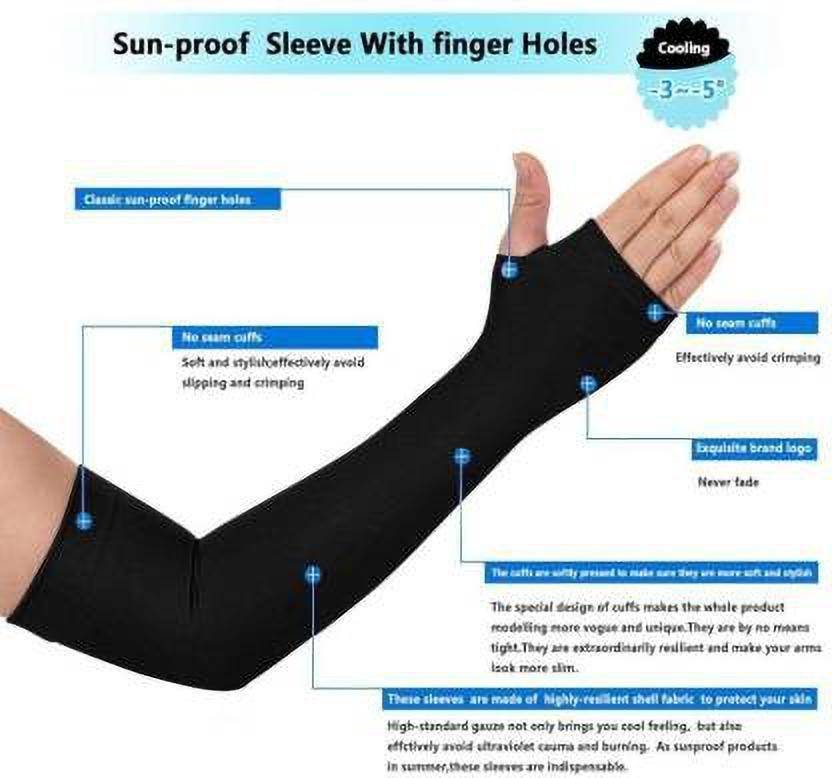 Desithat Nylon, Polyester Arm Sleeve For Men & Women