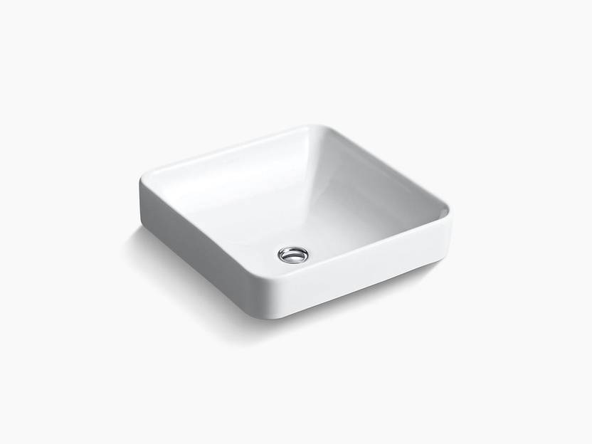 KOHLER K-2661IN-0 Forefront Vessel Bathroom Basin Sink without Faucet ...