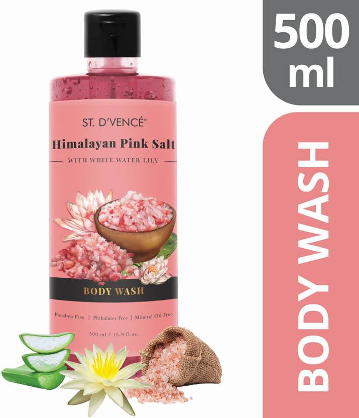 ST. D'VENCÉ Himalayan Pink Salt Body Wash With White Water Lily No
