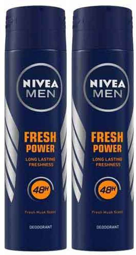 NIVEA FRESH POWER Deodorant Spray - For Men