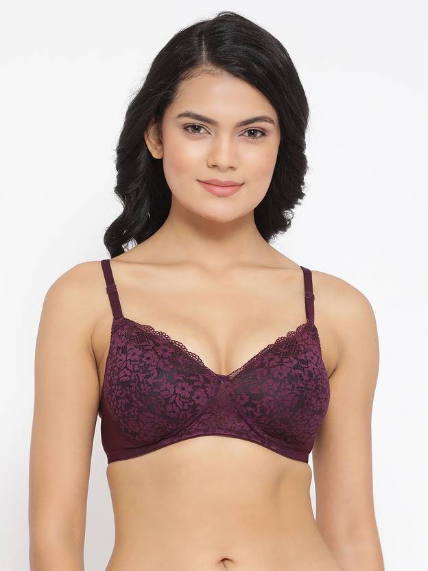 Women Full Coverage Lightly Padded Bra  (Purple)