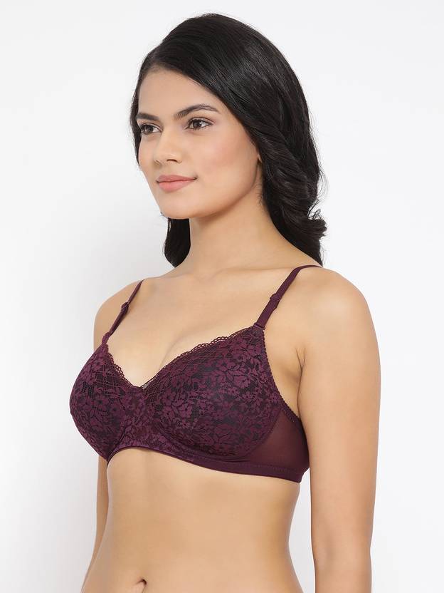 Women Full Coverage Lightly Padded Bra  (Purple)