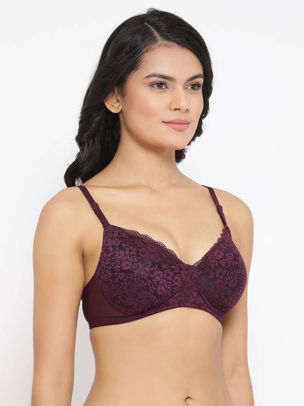 Women Full Coverage Lightly Padded Bra  (Purple)