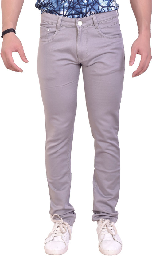 AWACK Slim Men Grey Jeans - Buy AWACK 