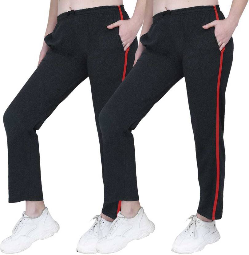 CHUNCHAN Solid Men Black Track Pants Buy CHUNCHAN Solid Men Black