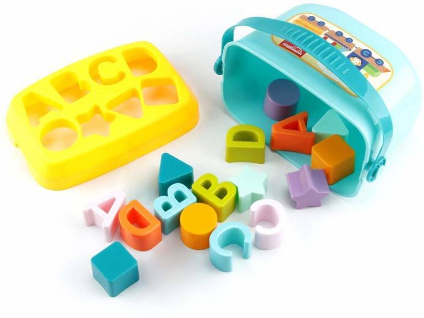 Akshit Baby First Shape Sorting Blocks Learning- Educational Activity Toys with 16 Building Blocks