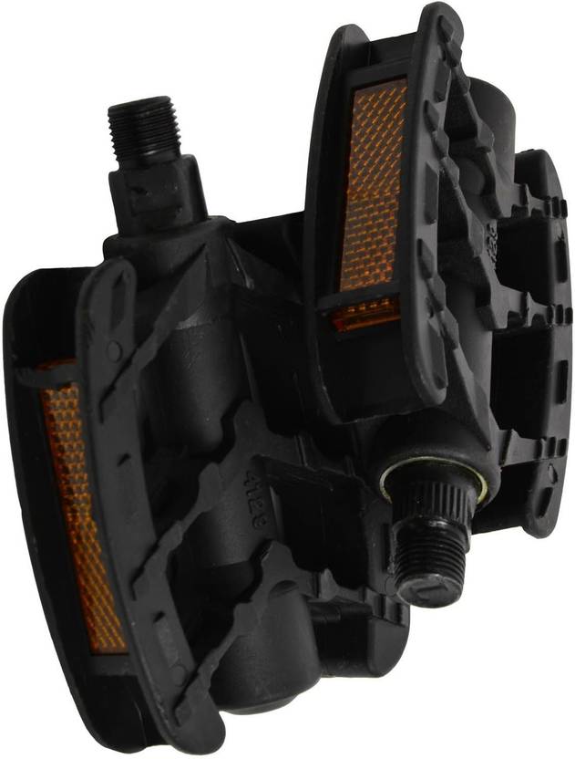 IMPETUS Cycle Pedal Pair for 24-29 Inch Senior Bicycles MTB Mountain Bikes Plastic Made Pedal