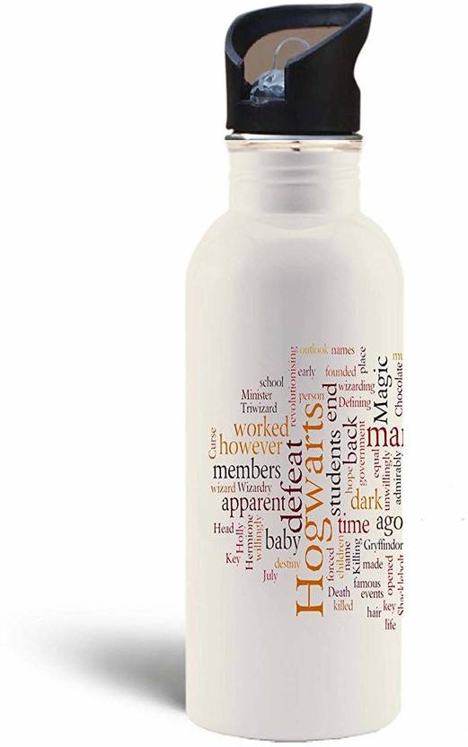 iKraft Typography Design Printing Outdoor Sports Stainless Steel Water ...