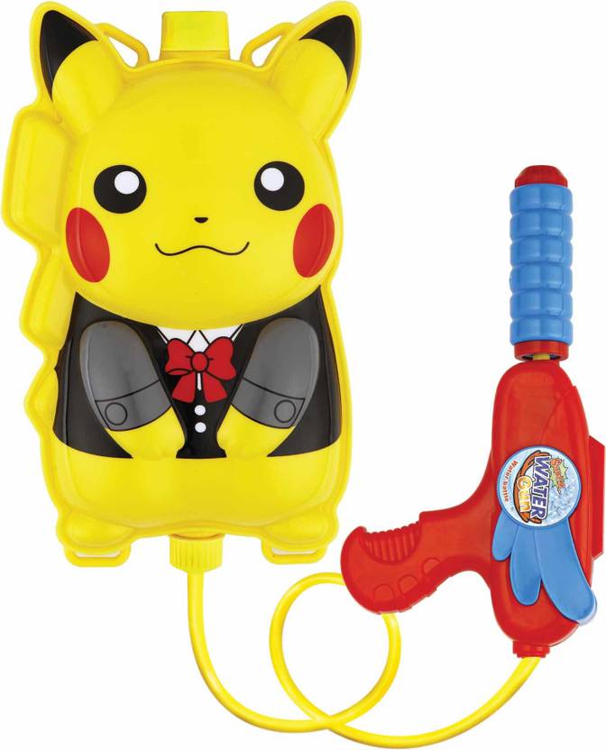 Darling Toys Pikachu Holi Water Gun for Kids Tank Backpack Pichkari 1