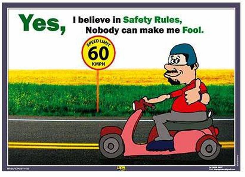 Mr SAFE Yes I Believe In Safety Rules Nobody Can Make Me Fool In 