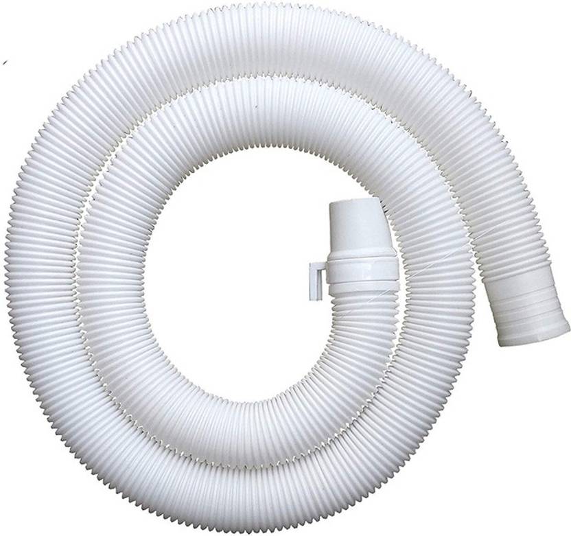 MARSHLAND Washing Machine Outlet Pipe Corrugated Plastic Outlet Suitable for All Fully/Semi Automatic Washing Machines Outlet (Length:1.5 Meter) Washing Machine Outlet Hose