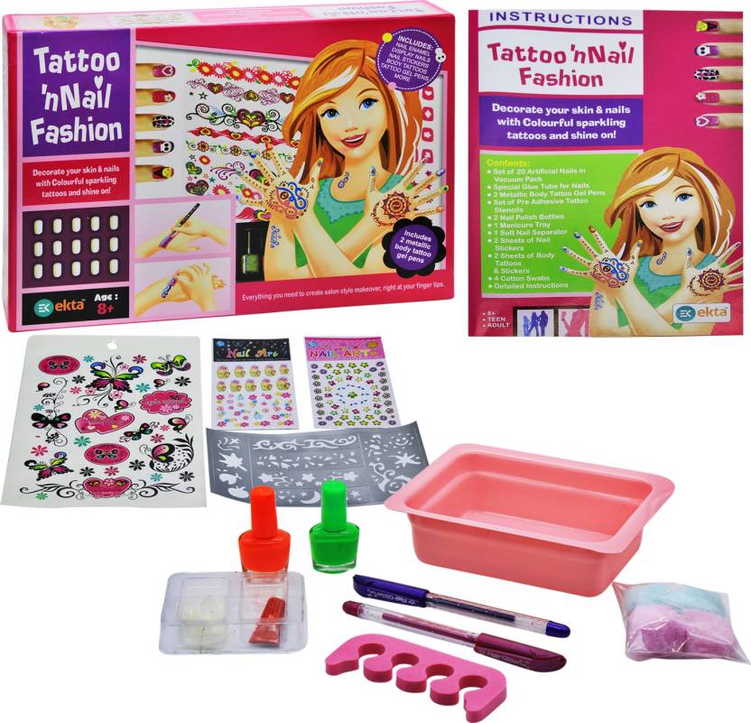 Ekta Toys Ekta Tattoo n Nail Fashion - Ekta Tattoo n Nail Fashion ...