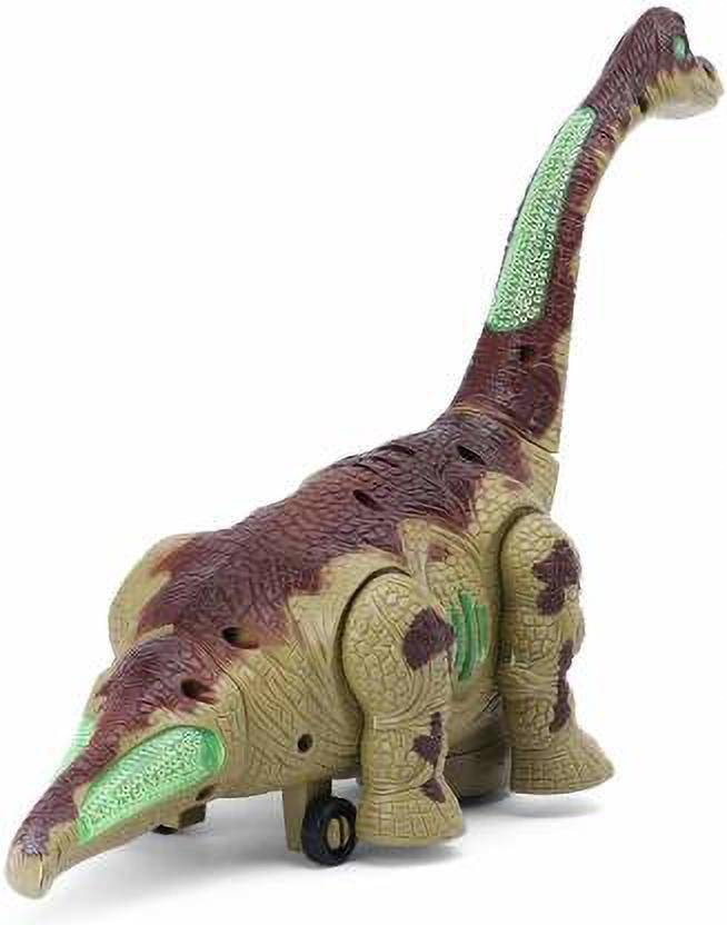 SALEOFF Battery Operated Walking, Moving Dinosaur Toy with Flashing