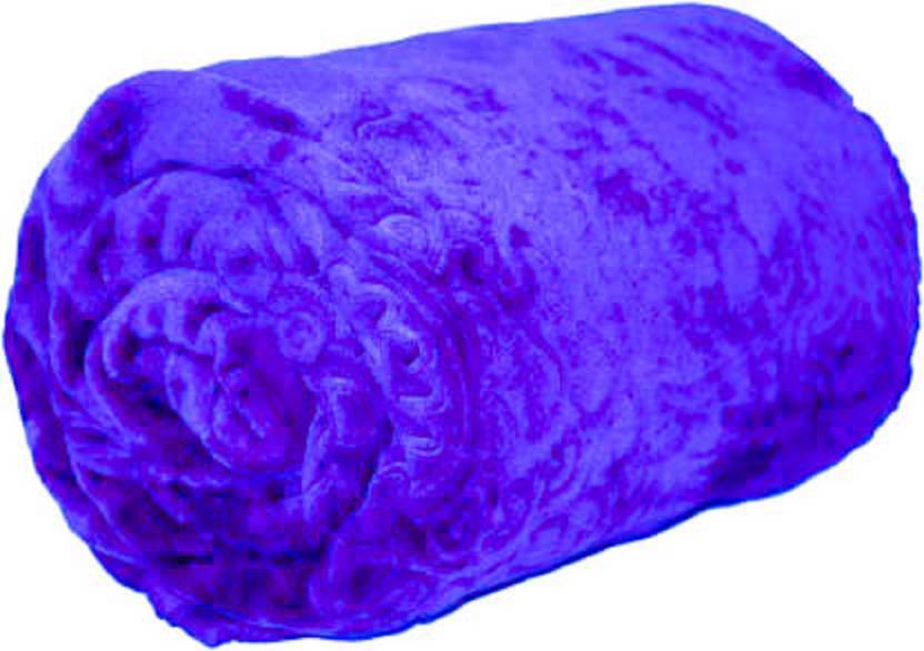 SPENTO Self Design Double Mink Blanket for Mild Winter Buy SPENTO