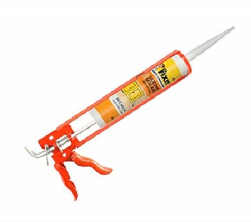 Dr. Fixit Silicone Sealant (BLACK) + Applicator Gun Crack Filler Price