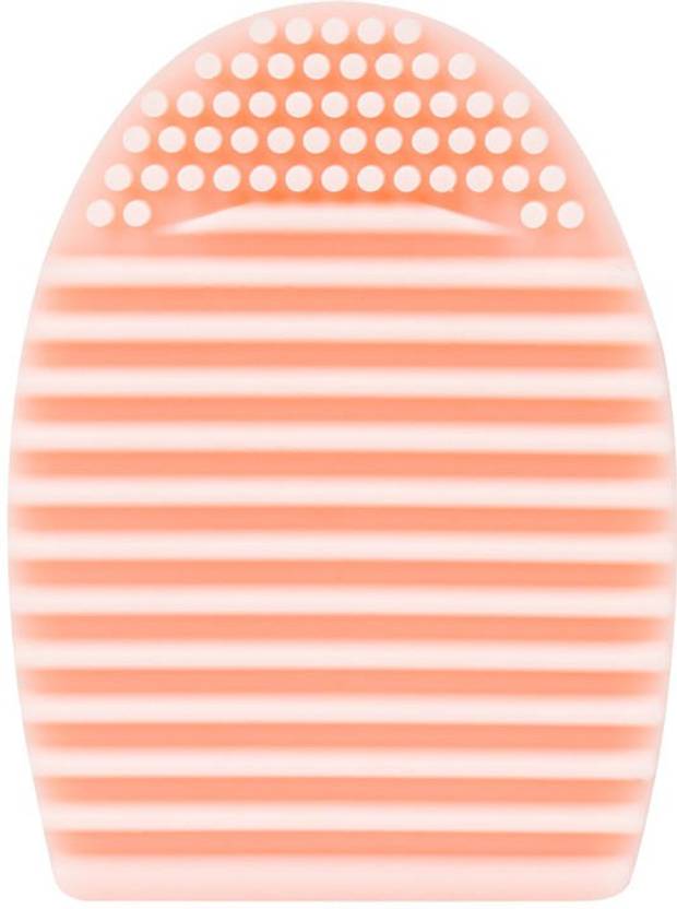 MINISO Makeup Brush Cleaning Mat Makeup Cleaning Brush Scrubber Mat Portable Washing Tool Cosmetic Brush Cleaner with Suction Cup