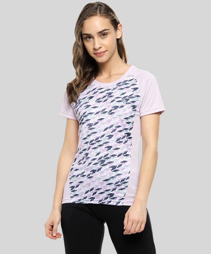 PINACOLADA Graphic Print Women Round Neck Purple T-Shirt