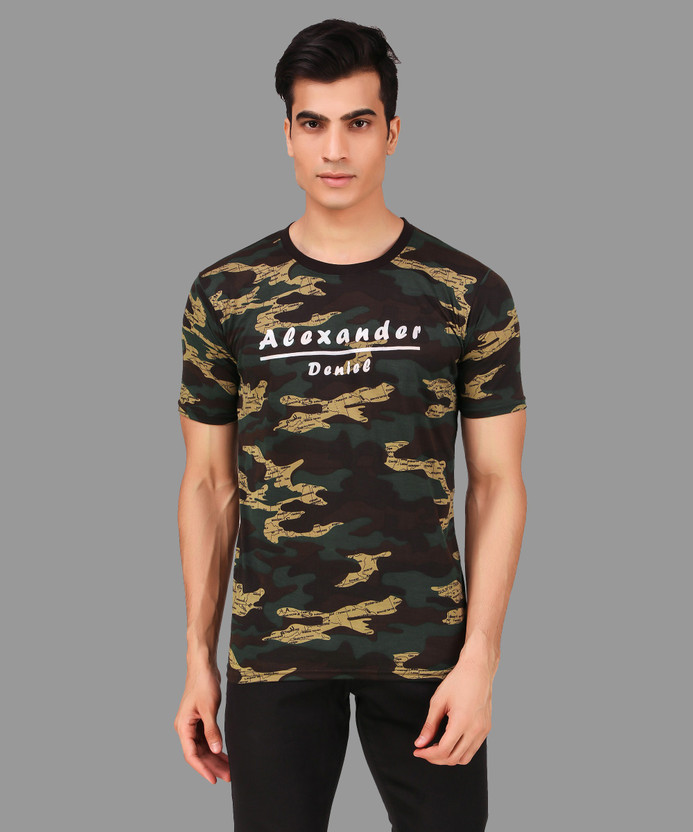 WildSkin Military Camouflage Men Round 