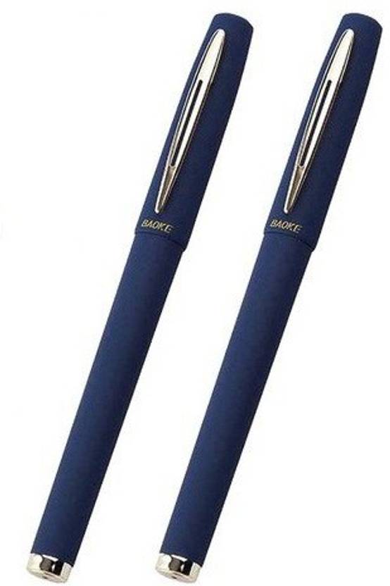 Baoke Blue Ink Gel Pen 1mm Nib matte finish Gel Pen
