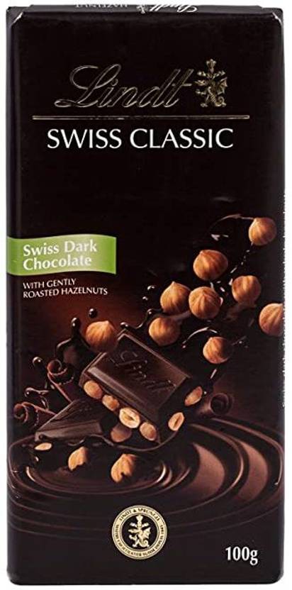 LINDT Swiss Classic Dark Chocolate, Hazel Nut Bars Price in India - Buy ...