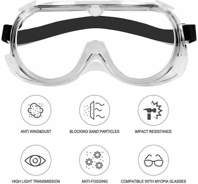 bio clear 360 eye protection safety glasses pack of 1 bio clear wrap