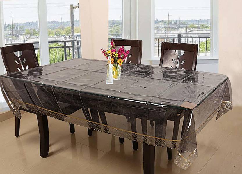 TANLOOMS PVC 4 Seater Solid Table Cover